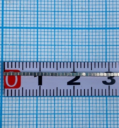 Неодимовый магнит маленький квадрат     01х01х01 мм - Ni